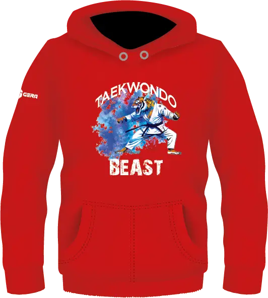 Толстовка мужская  Худи Taekwondo
